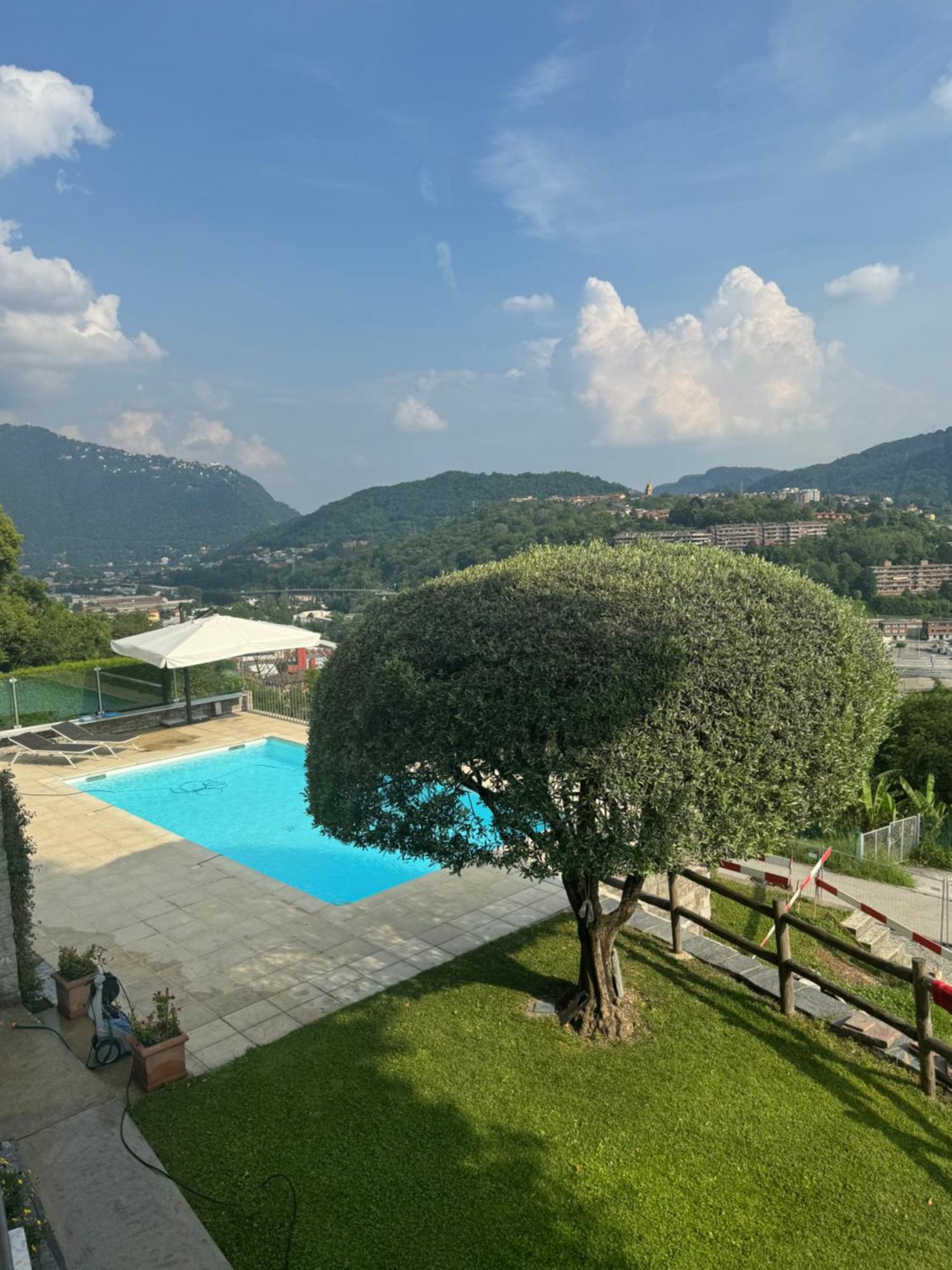 Veralto - Modern Suite With Como Lake View Vacallo Eksteriør bilde