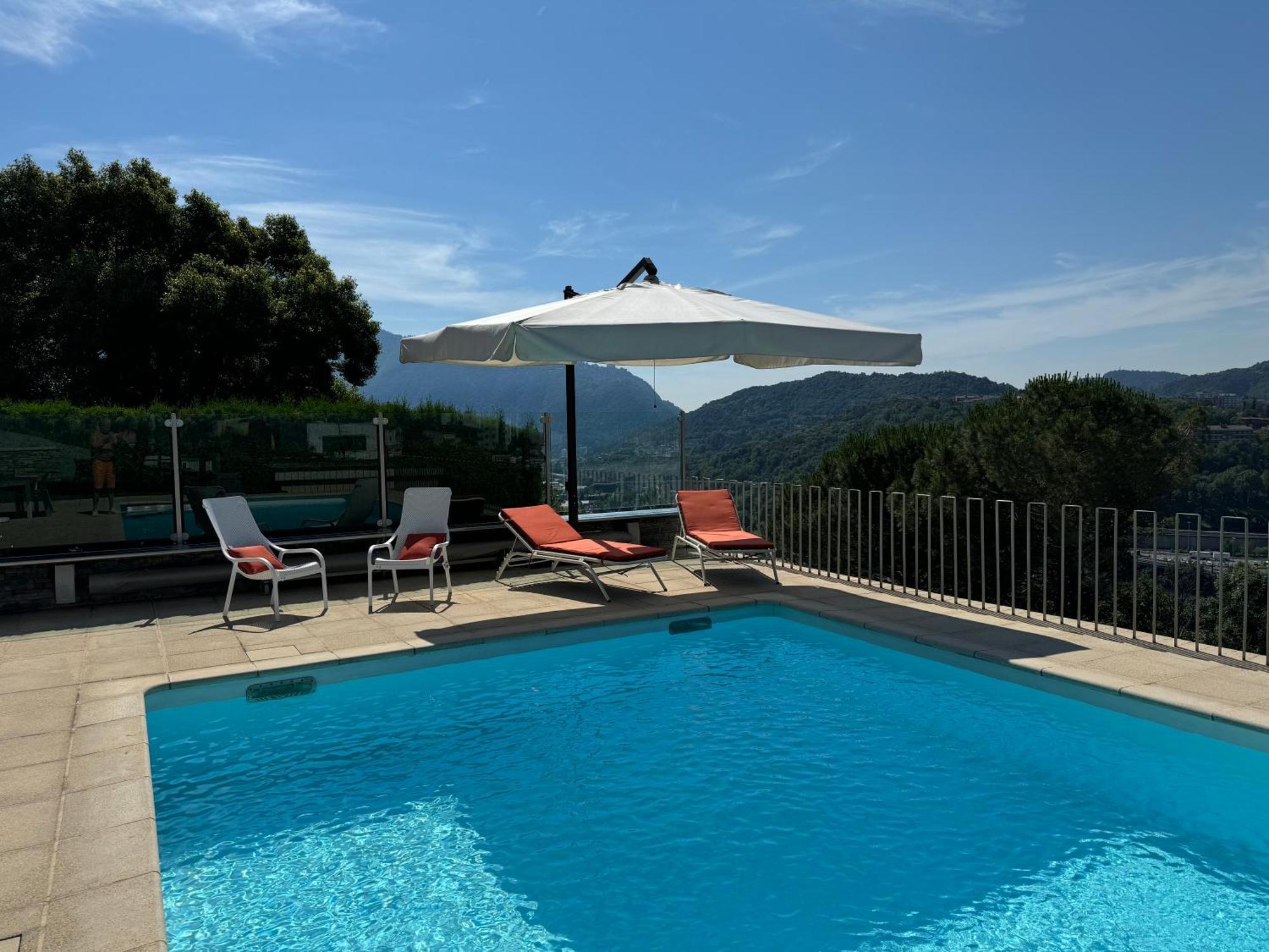 Veralto - Modern Suite With Como Lake View Vacallo Eksteriør bilde