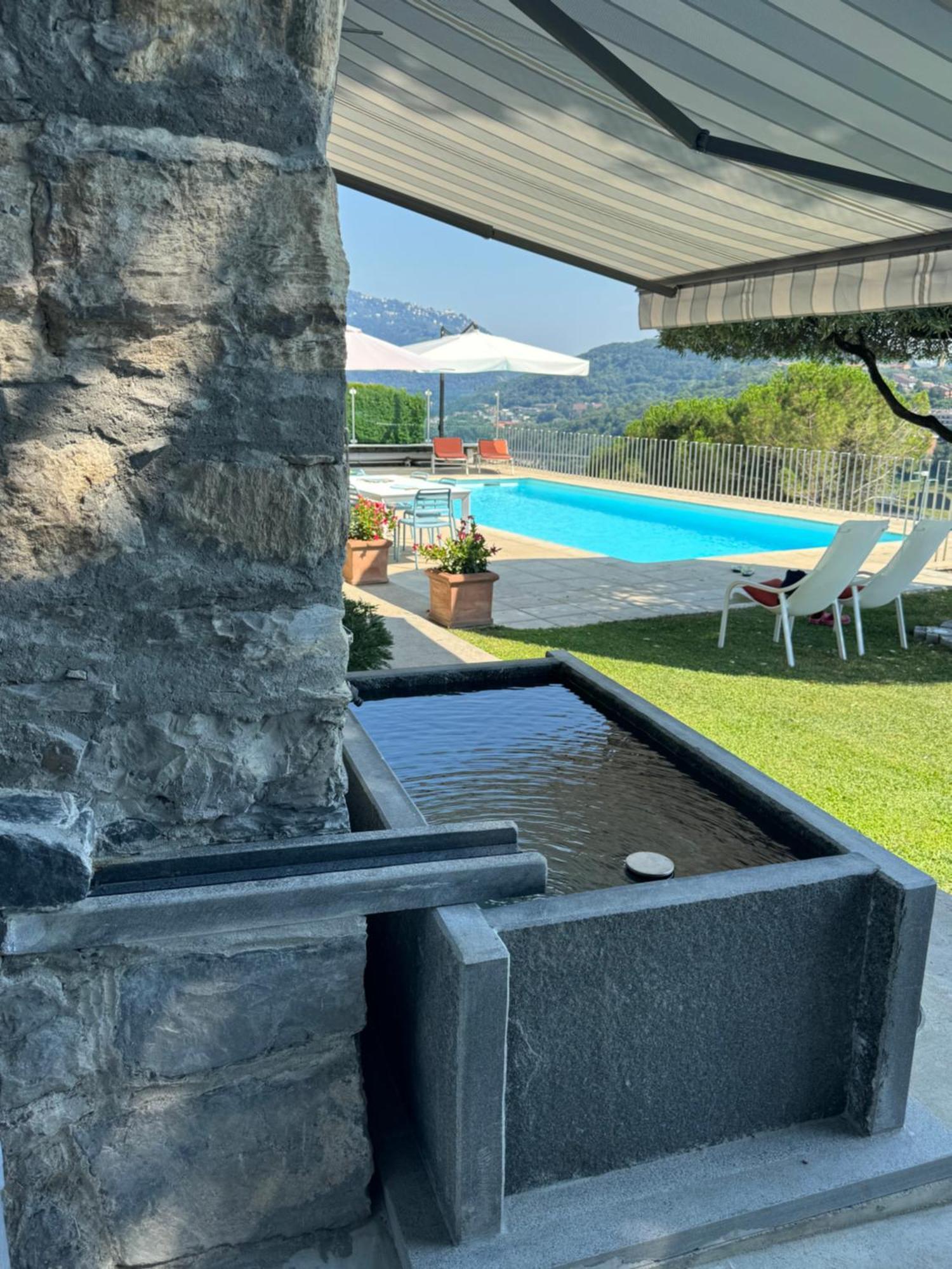 Veralto - Modern Suite With Como Lake View Vacallo Eksteriør bilde